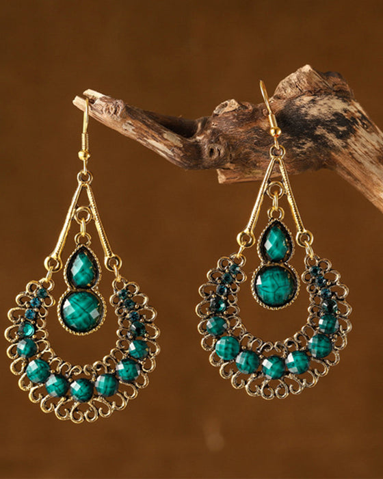 Długie kolczyki w stylu boho