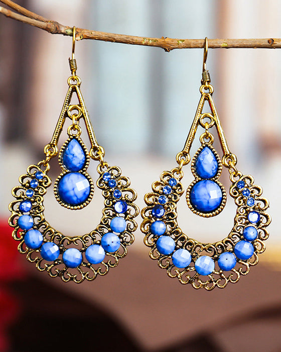 Długie kolczyki w stylu boho