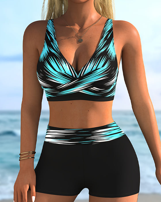 Bikini Gradient Krzyż Szorty Bokserki