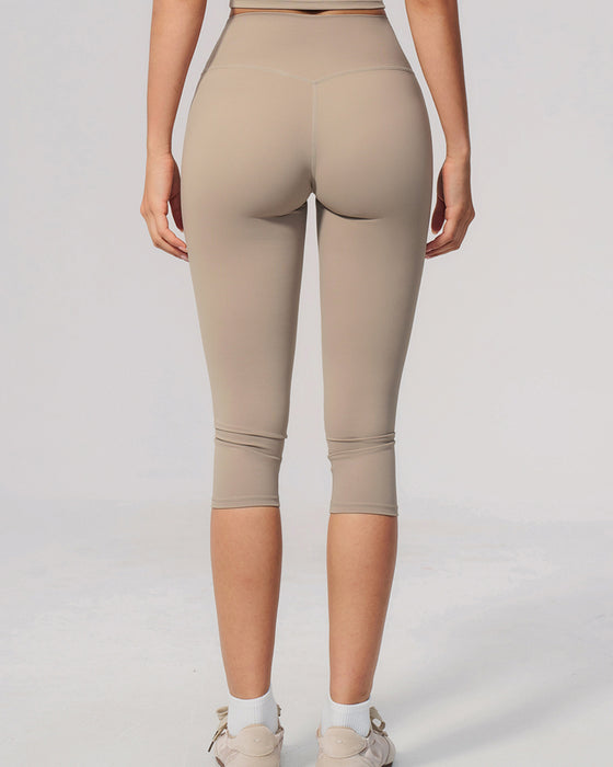 Leggings Yoga Wysoki Stan Średni
