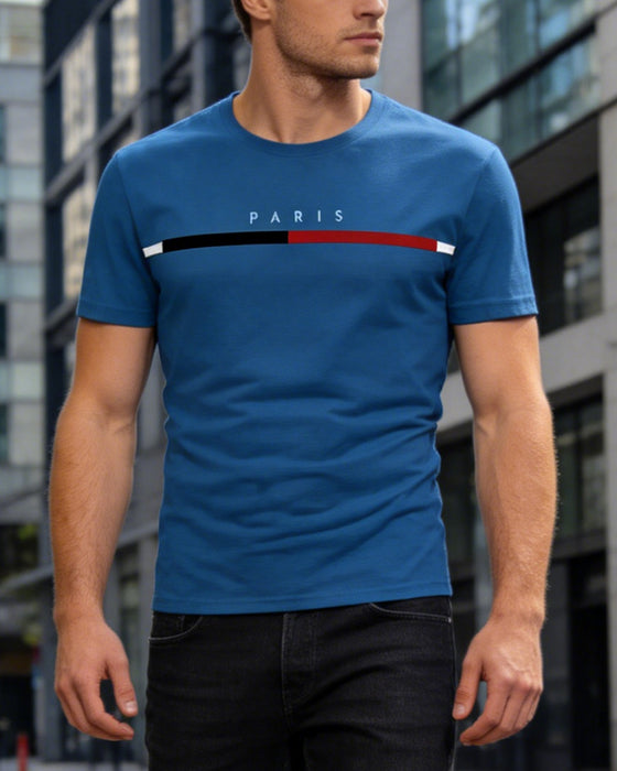 T-Shirt Szybkie Suszenie Okrągły Dekolt Krótki Rękaw