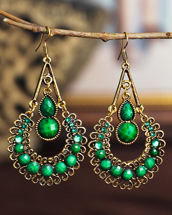 Długie kolczyki w stylu boho