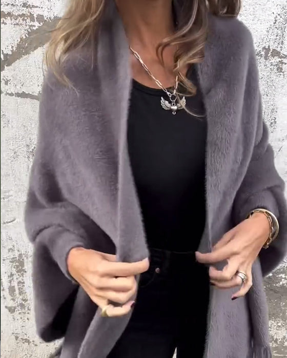 Kardigan z frędzlami