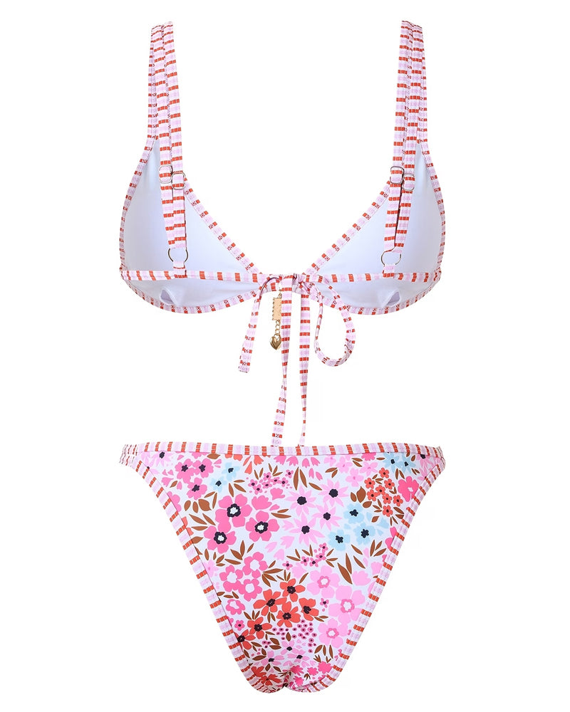 Bikini Seksowny Kwiatowy