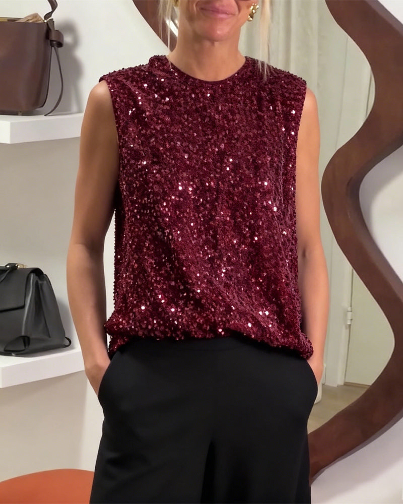 Top Modna Kokarda Cekin