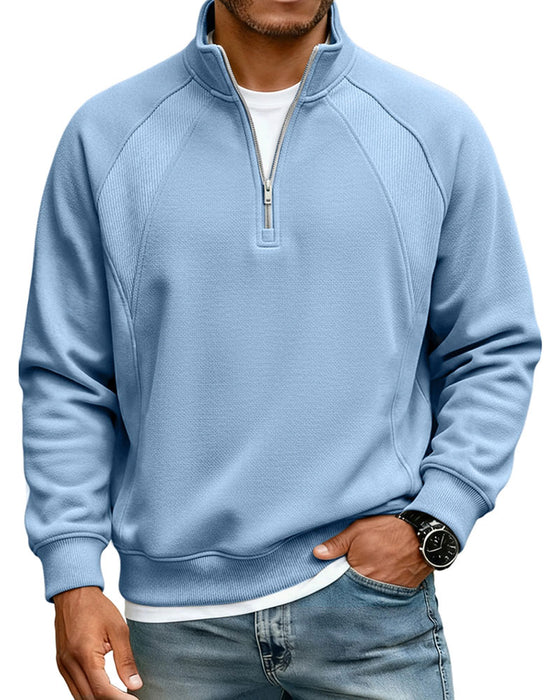 Bluza Half Zip Stójka