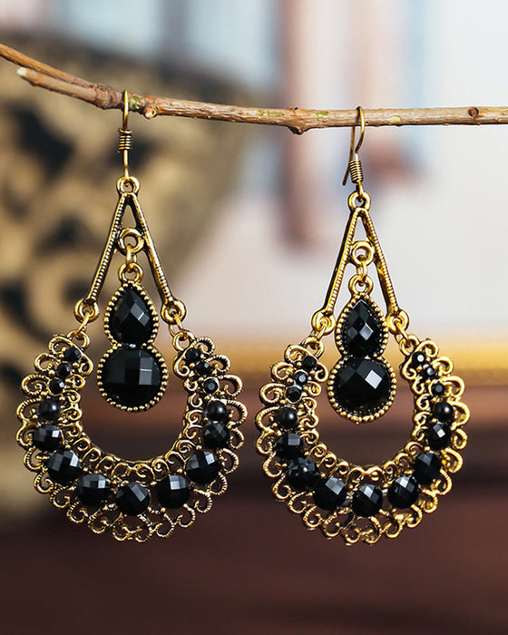 Długie kolczyki w stylu boho