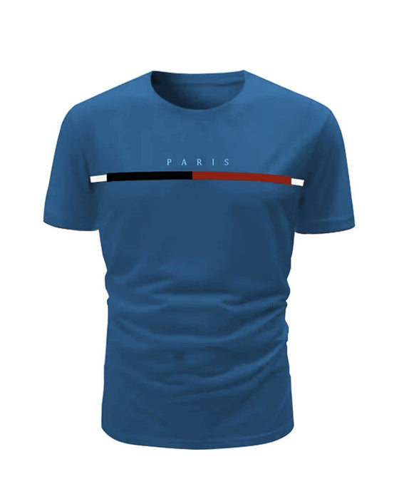 T-Shirt Szybkie Suszenie Okrągły Dekolt Krótki Rękaw