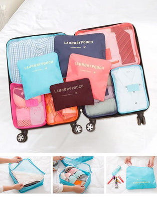 Organizerr do pakowania bagażu (6 szt.)