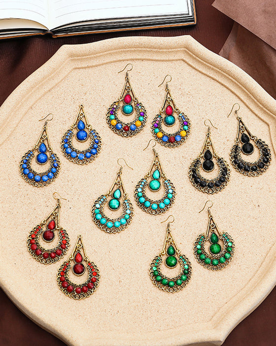 Długie kolczyki w stylu boho