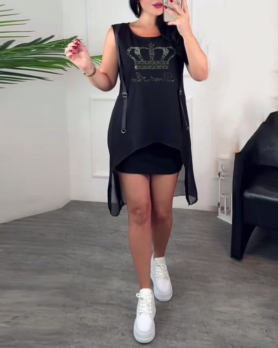 Bluzka Slim Fit Street Style