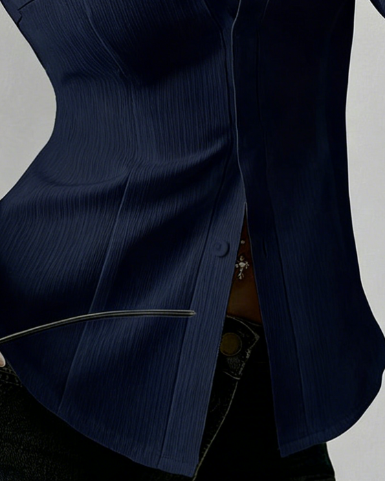 Elegantna Slim-Fit Koszula Damska
