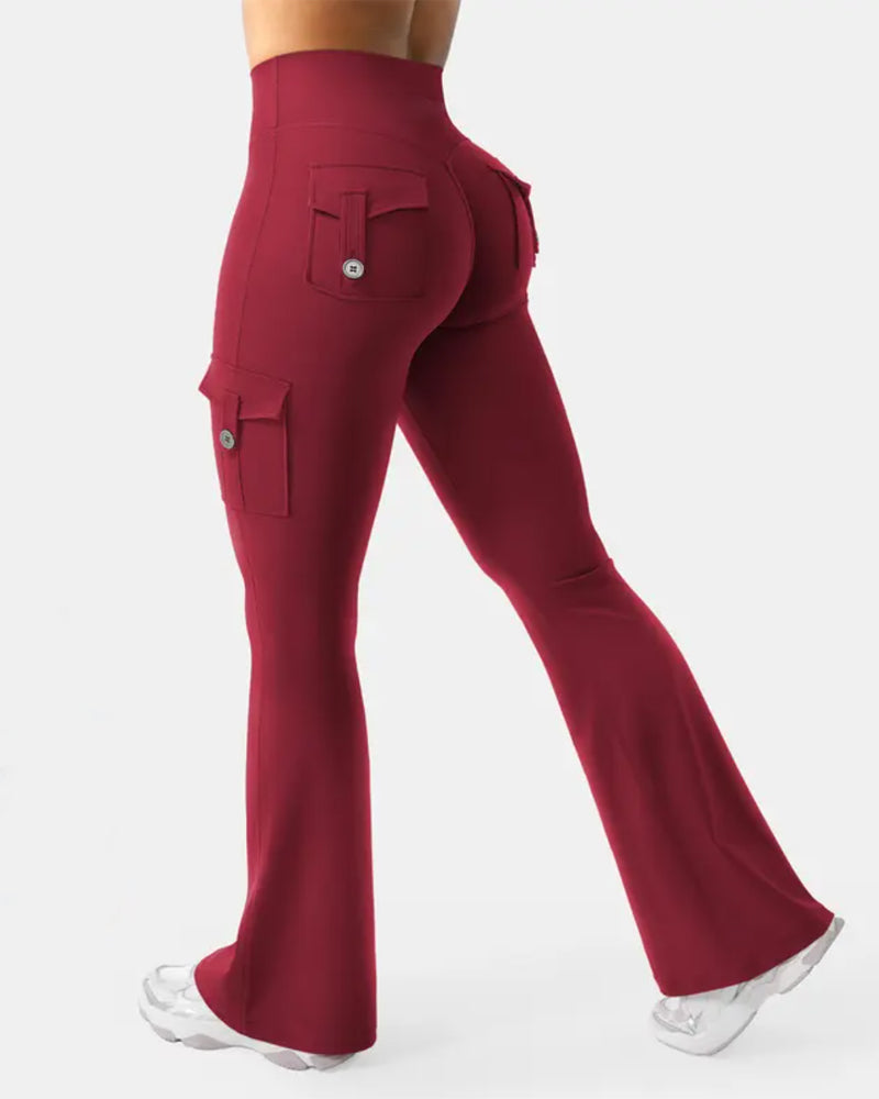 Legginsy Rozkloszowane Odzież Robocza Joga