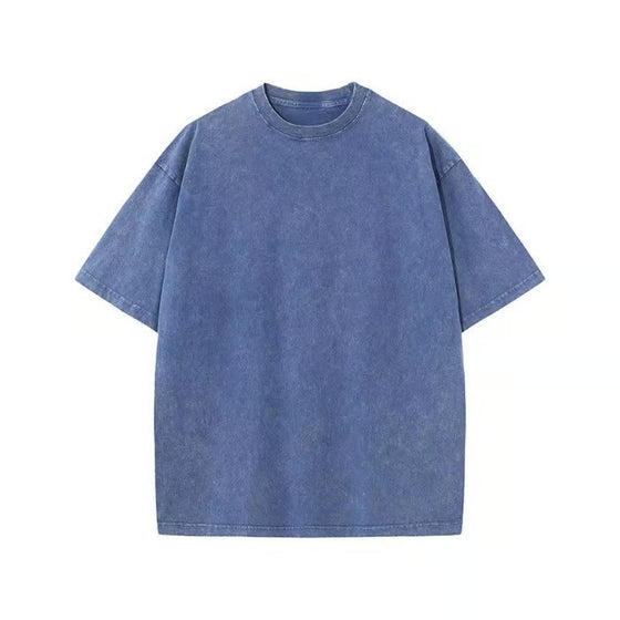 T-Shirt Męski Vintage Luźny