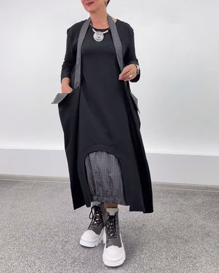 Sukienka casualowa, luźna, z dekoltem halter