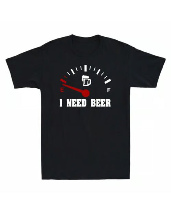 T-Shirt Męski Klepsydra Druk