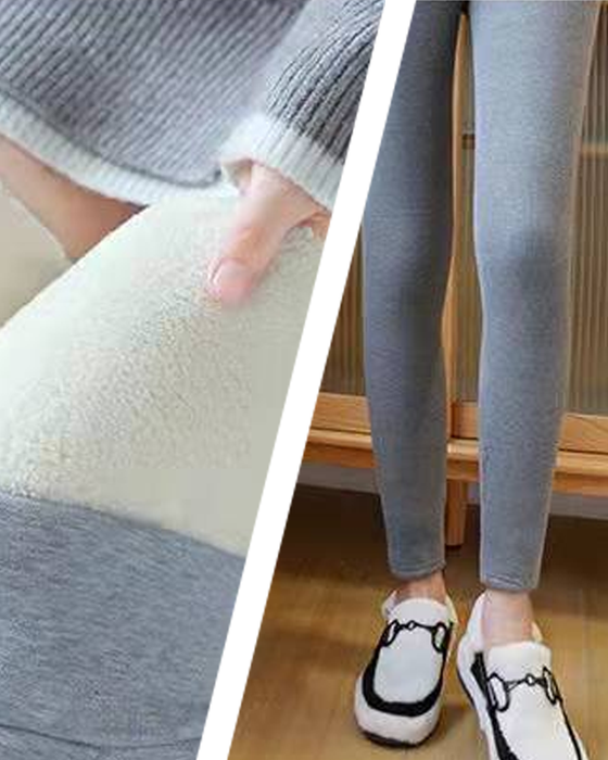 Legginsy z pluszową podszewką