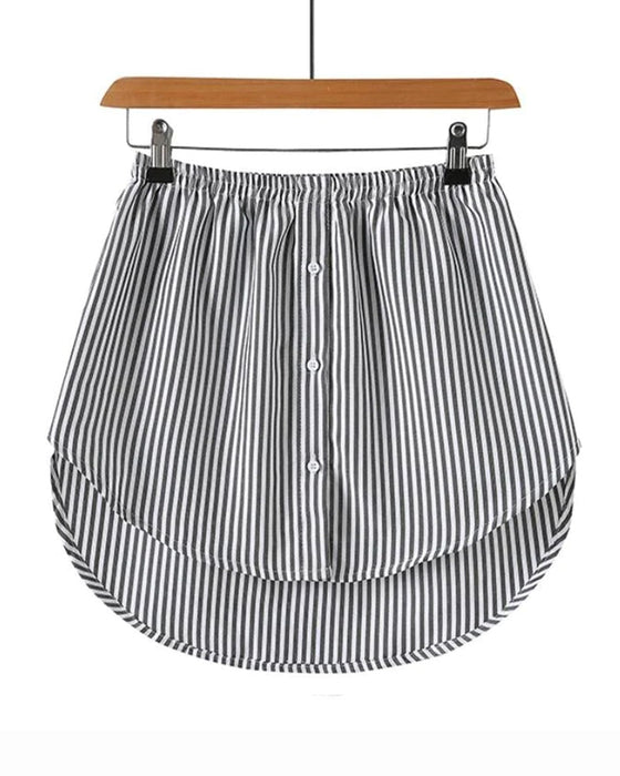 Pas przedłużający w stylu koszuli