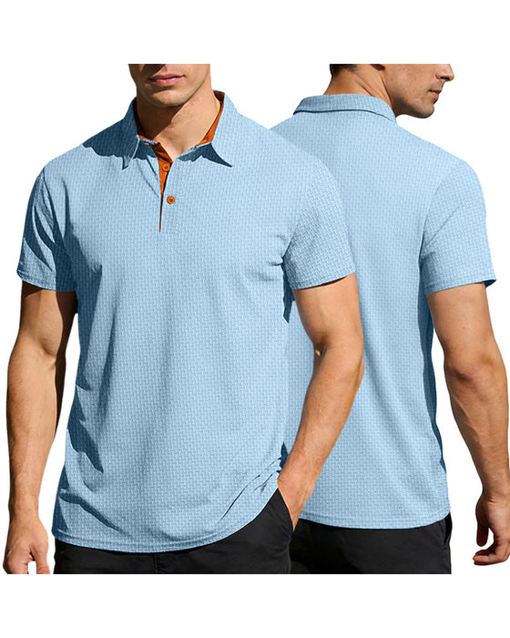 Koszulka Męska T-Shirt, Jednokolorowa, Krótkie Rękawy