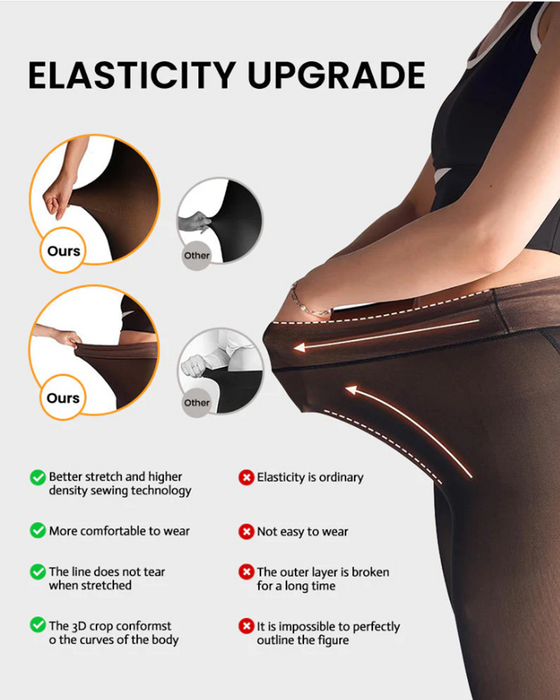 Magiczne Legginsy Ocieplane Polarem Wygodne Rajstopy Polarowe