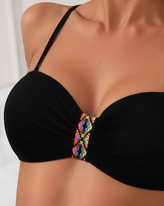 Seksowny Zestaw Bikini Bez Pleców