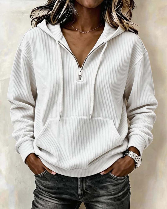 Hoodie Moda Długi Rękaw