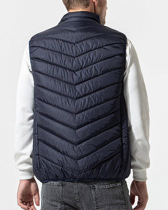 Kamizelka termostatyczna z ogrzewaniem elektrycznym ze stójką