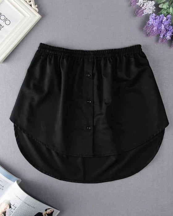 Pas przedłużający w stylu koszuli