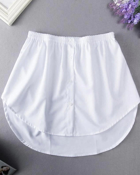 Pas przedłużający w stylu koszuli