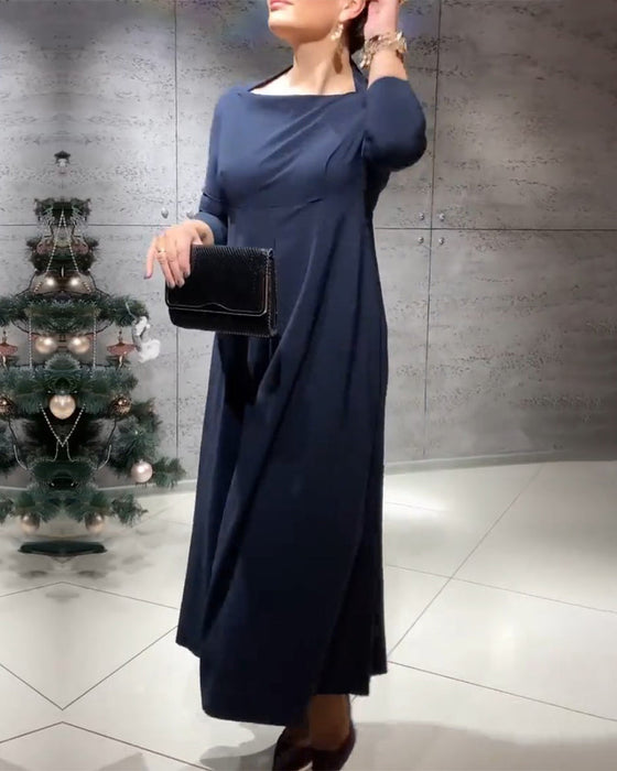 Elegancka sukienka maxi