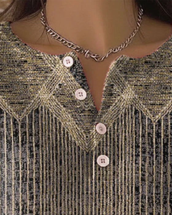 Sweter Elegancki Zapinany Na Guziki Retro