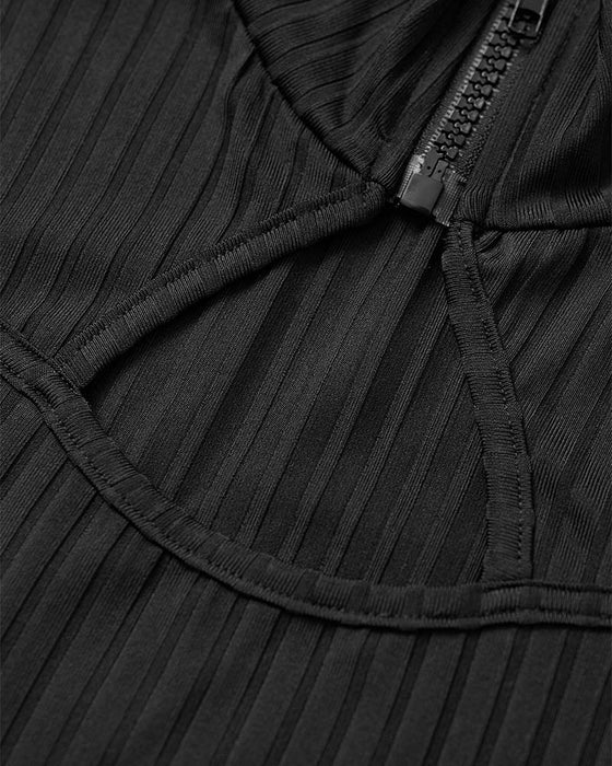 Sukienka W Jednolitym Kolorze Skinny Casual