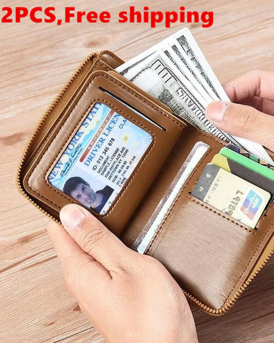 Męski portfel blokujący RFID