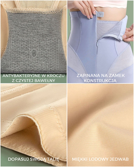 Szorty modelujące z wysokim stanem i podnoszące pośladki