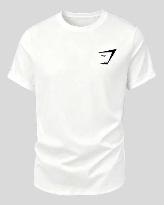 Koszulka Męska T-Shirt, Okrągły Kołnierz, Krótkie Rękawy