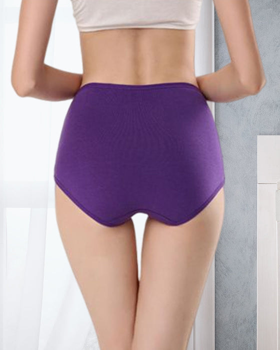 Żakardowe figi z wysokim stanem