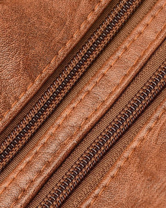 Torebka vintage z miękkiej ekoskóry