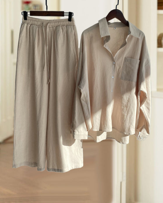 Dwuczęściowy zestaw z bluza i spodnie w jednolitym kolorze