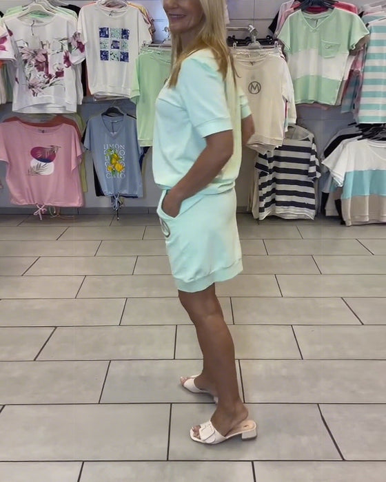 Garnitur Wzorzysty Stylowy Codzienny