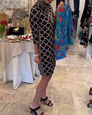 Damska sukienka do kropki