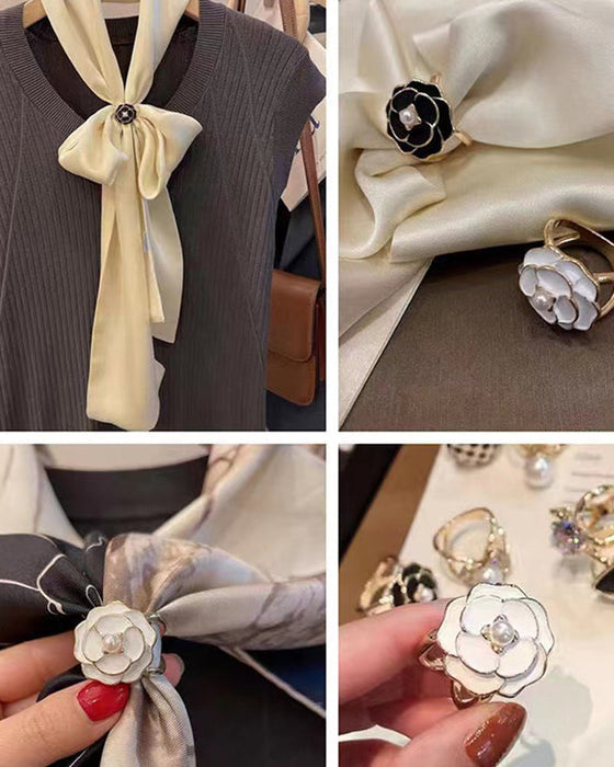 Klamra do szalika Camellia