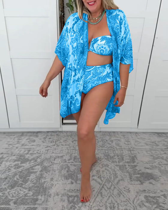 Strój Kąpielowy Trzyczęściowy Na Wakacje