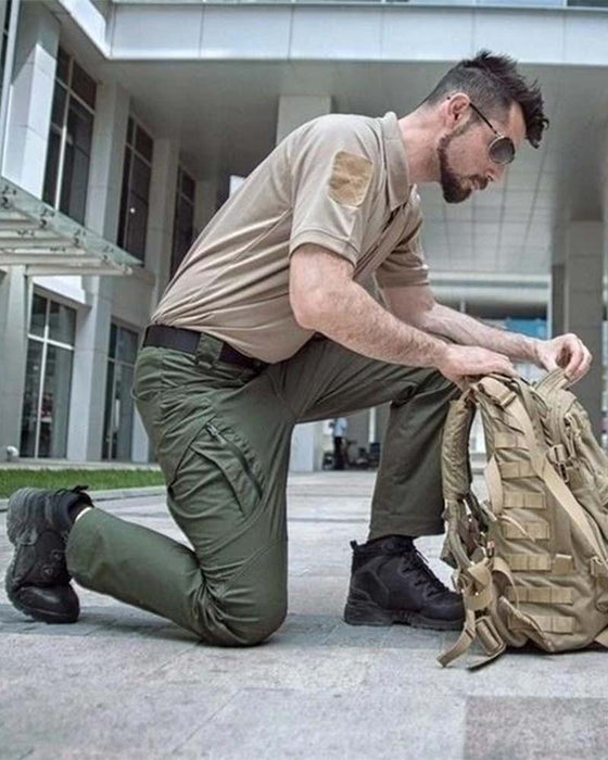 Wielofunkcyjne taktyczne spodnie wodoodporne