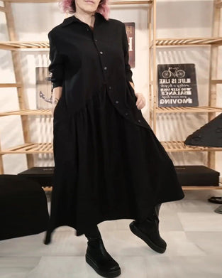 Swobodna luźna sukienka A