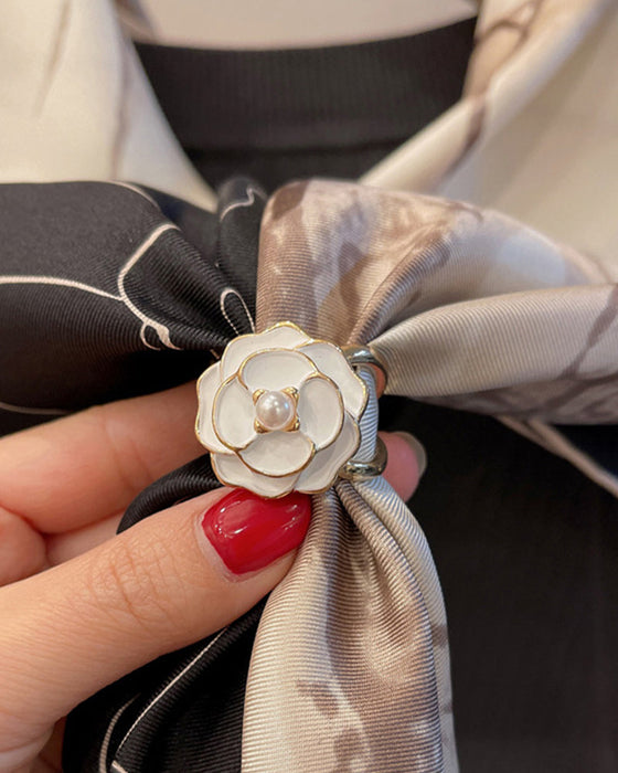 Klamra do szalika Camellia