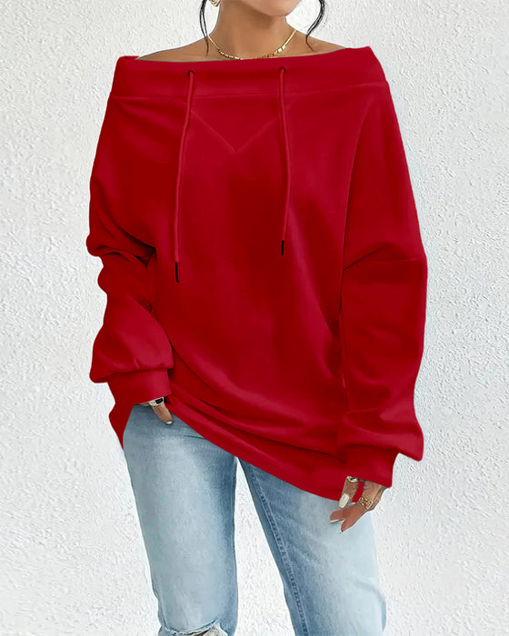Bluza Moda Jednokolorowa