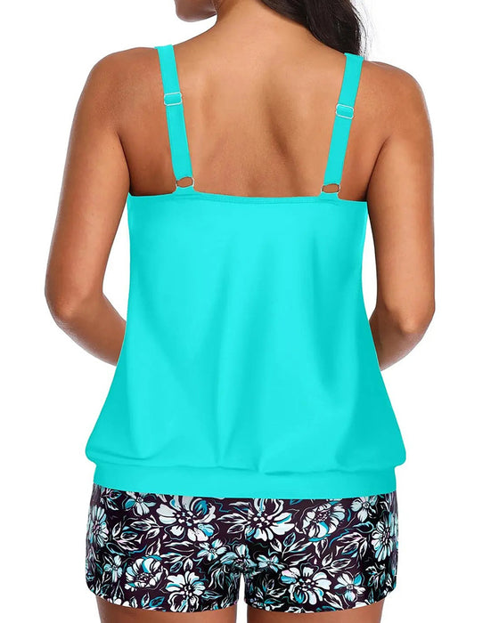 Tankini W Stylu Topu Dwuczęściowe