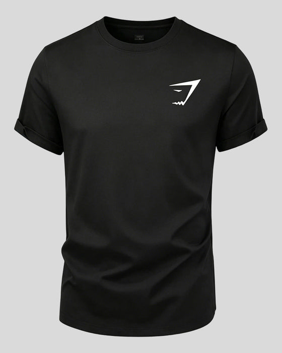 Koszulka Męska T-Shirt, Okrągły Kołnierz, Krótkie Rękawy