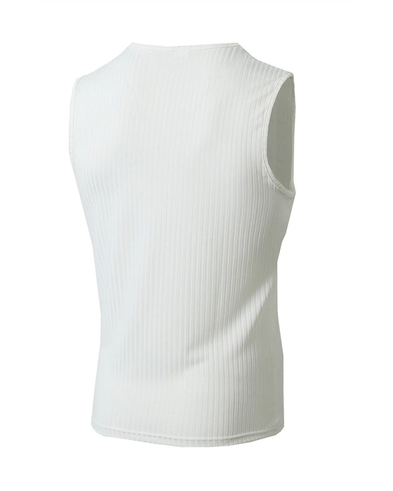 Męski Top Na Ramiączkach Jednokolorowy Sport Casual