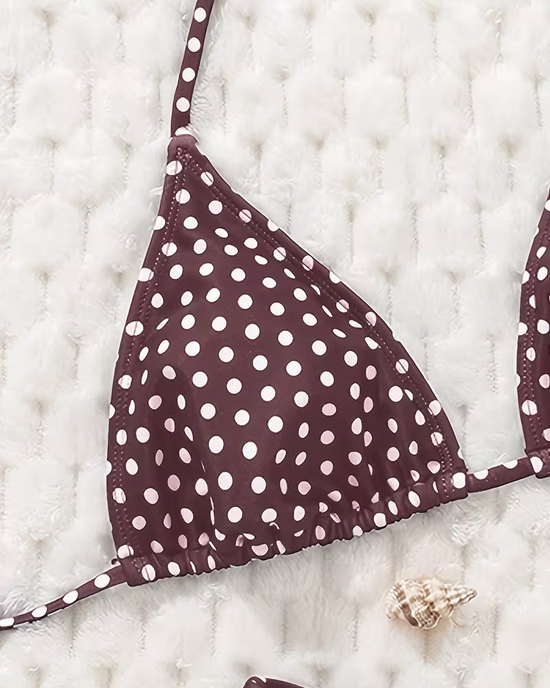 Bikini Paski Groszki